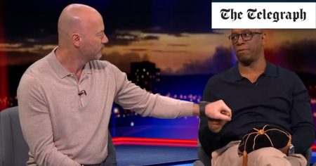 Ian Wright says goodbye to Match Of The Day – and nearly reduces Gary Lineker to tears