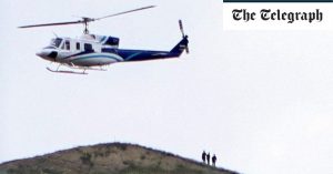 Iran’s president seen in helicopter moments before crash