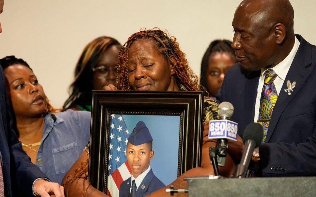 US airman shot dead after police officer barges into the wrong apartment