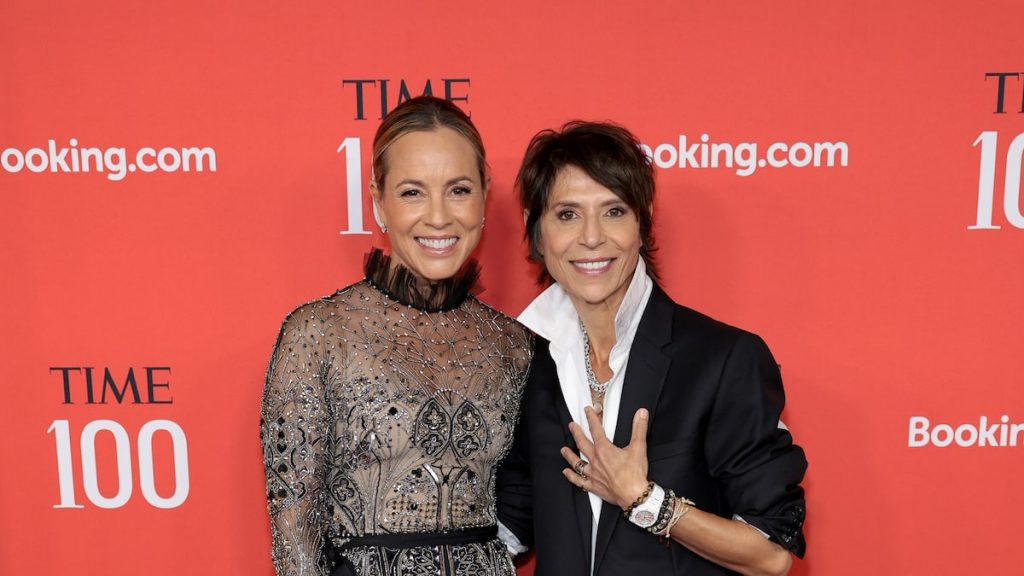 Maria Bello & Dominique Crenn Spark Marriage Rumors with Rings