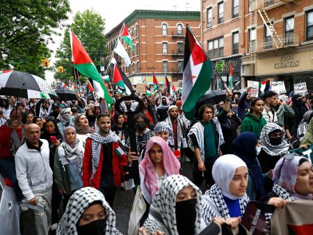 New York police violently arrest pro-Palestine protesters marking Nakba | Israel War on Gaza News
