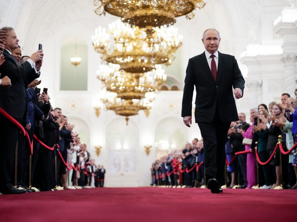 ‘Together we will win’: Putin sworn in as Russia’s president | Vladimir Putin News